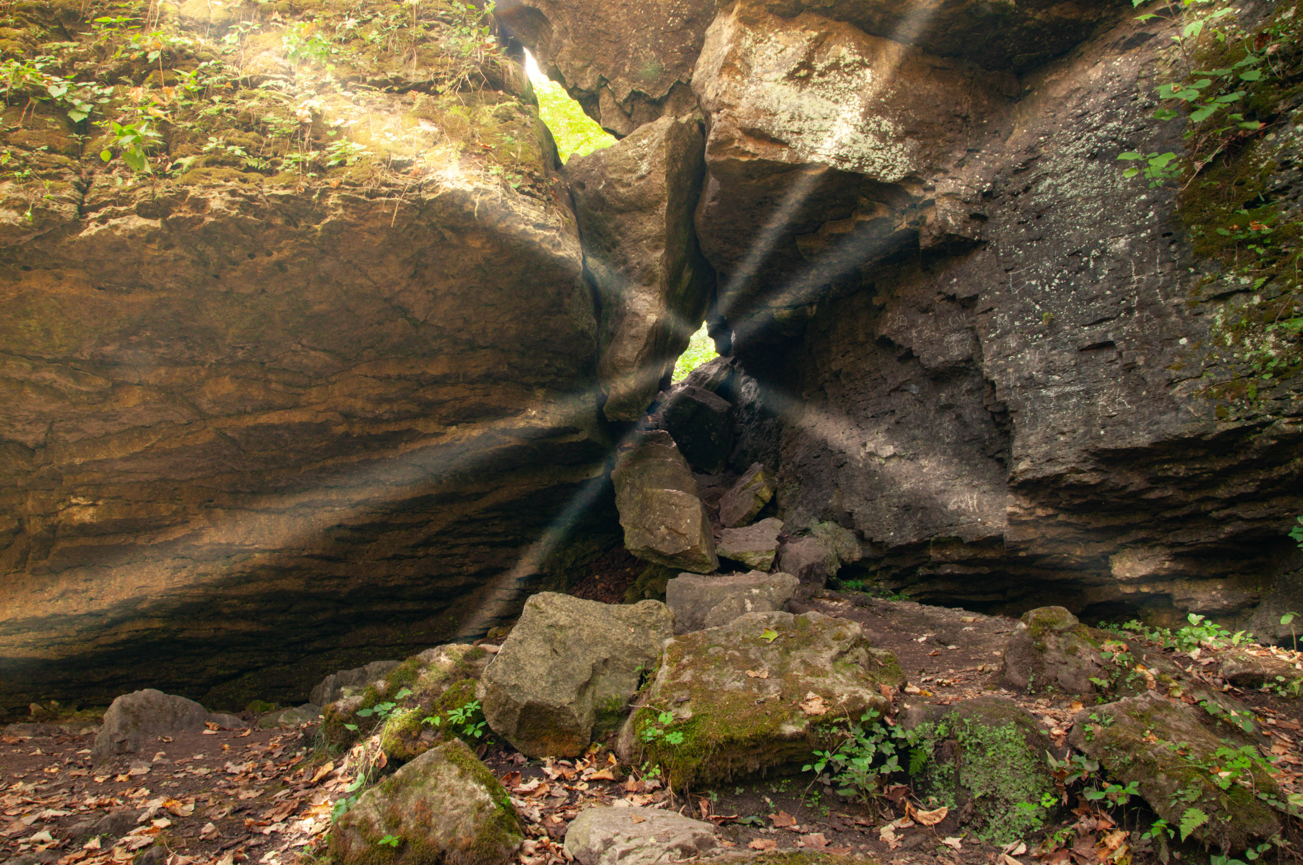 John Bryan rock formations by Larry Hensel