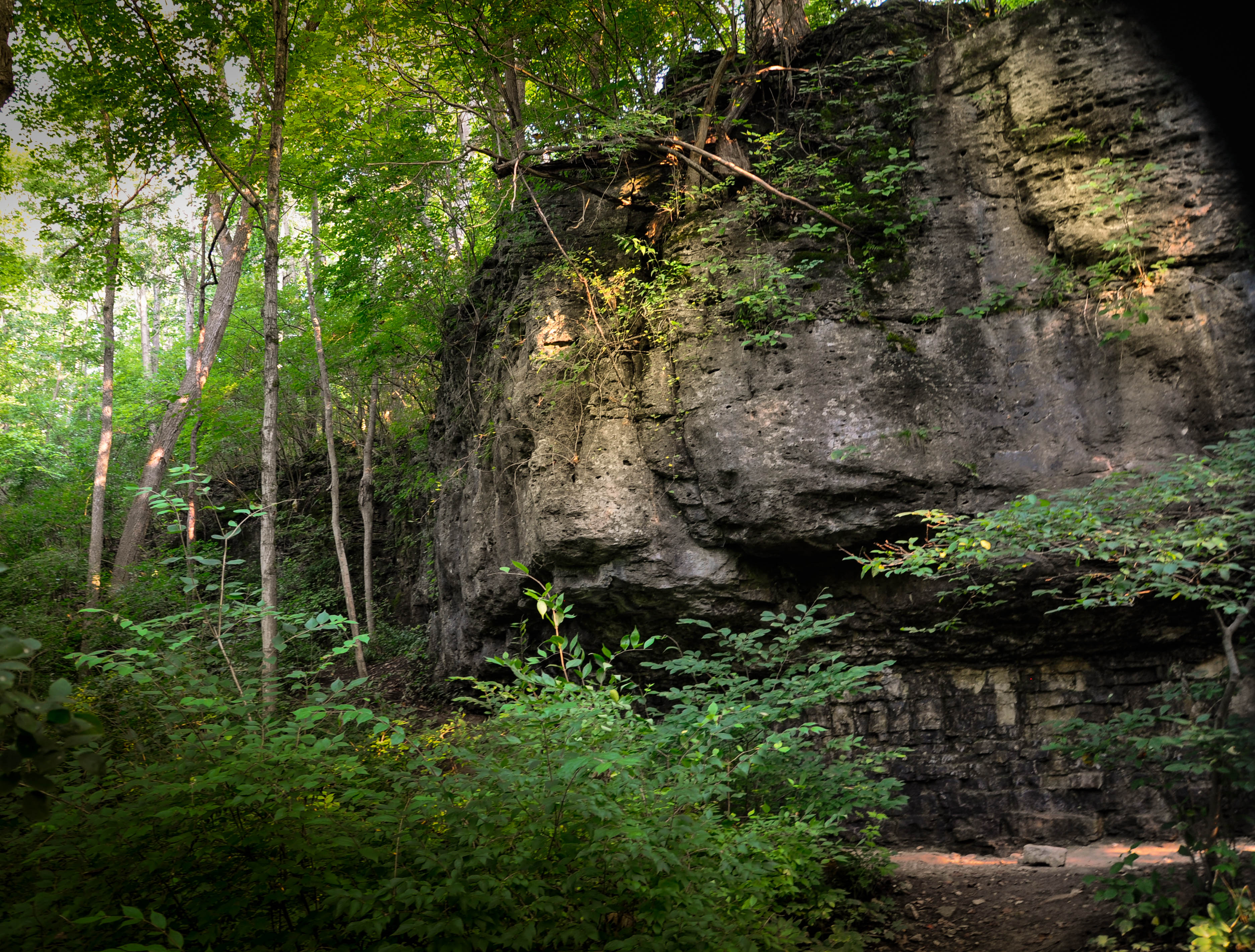 John Bryan cliffs by Larry Hensel