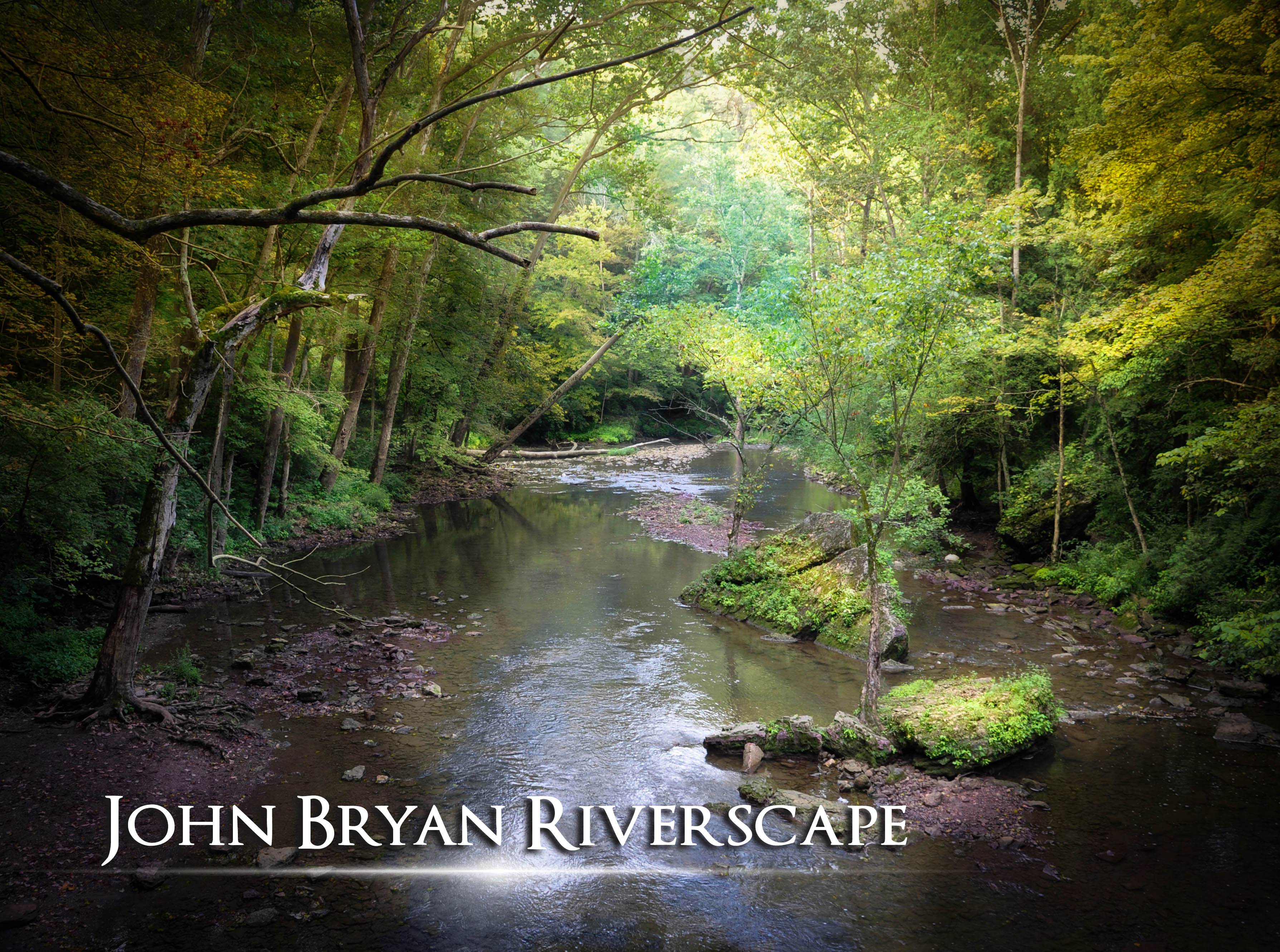 John Bryan riverscape by Larry Hensel