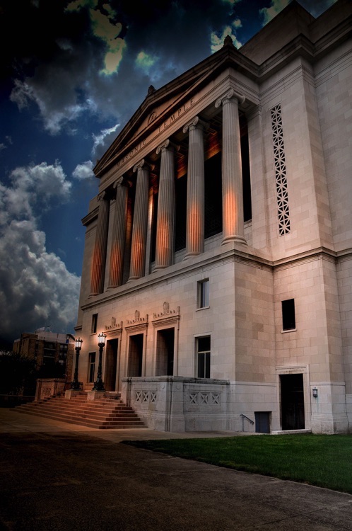 Dayton Masonic Lodge Building 2 by Larry Hensel