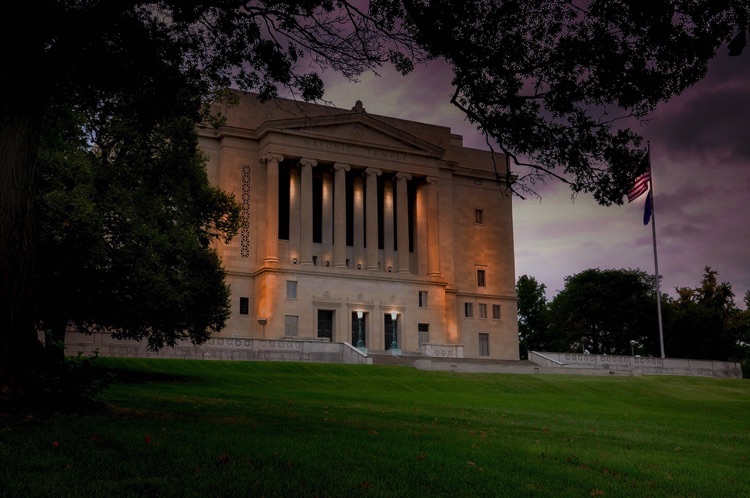 Dayton Memorial Hall Building by Larry Hensel 