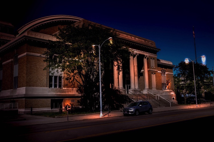 Dayton Schuster Center Building by Larry Hensel