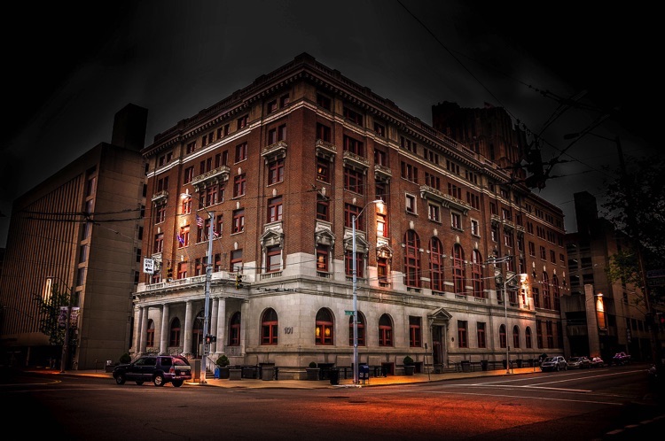 Dayton City Hall Building by Larry Hensel